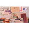 Image 5 : Bassetts tin, vintage postcards, old play money, flash cards, japan documents