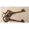 Image 2 : (2) Large decorative keys