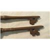 Image 4 : (2) Large decorative keys