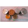 Image 2 : (6) Tobacco tins - Vogue, half + half, Ogben's, etc