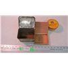 Image 3 : (2) Tobacco tins + (1 wood cigar box)