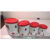 Image 1 : Canister set of (4) - 1950's?