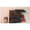 Image 2 : Remington Remette typewriter + NOS ribbons with Remington award card holder