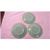 Image 3 : (3) Fire King plates - jadeite