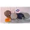 Image 5 : (5) Tobacco tins - Spud, Daily Mail, Ogdens, Dominion
