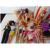 Image 2 : Vintage vinyl bag full of barbies (30+) new + old