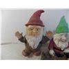 Image 2 : (5) medium sized garden gnomes