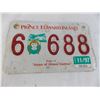 Image 3 : PEI License plate