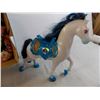 Image 4 : small dolls + clothes with princess horse