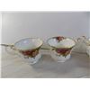Image 2 : (4) Royal Albert Cup + Saucer sets