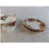 Image 3 : (4) Royal Albert Cup + Saucer sets