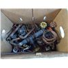 Image 4 : box of copper pipes + electric motor