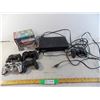 Image 1 : Playstation 2 with 10 games, aftermarket controllers (dirty) - untested