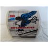 Image 4 : Big Commander Sky Jim plastic storage container player- Vintage Mattel