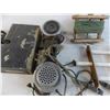 Image 3 : Vintage telephone + misc parts