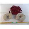 Image 1 : neck pillows with carry bag