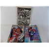 Image 2 : Marvel comics with posters (warped) + plastic comic cell