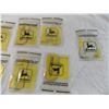 Image 3 : John Deere 3" sticker numbers 1-9 (all yellow except 8 is off white) - varying quantities