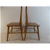 Image 3 : *(2) Wooden kids chairs 12" wide