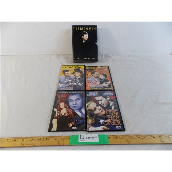 Hollywood Leading Men 4 disc set in Special Edition case
