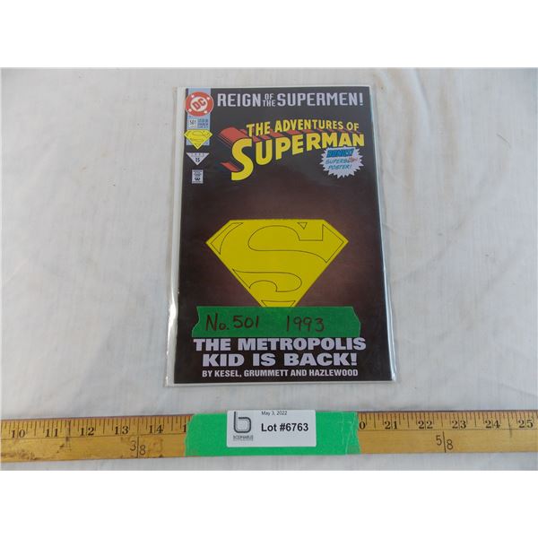 Superman 1993 #501 - alternate cover