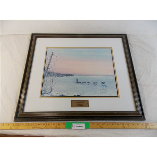 *Glen Scrimshaw Artwork in frame #'d - One Last Look