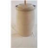 Image 4 : *Butter Churn 4 Gal Crock - 16" tall (with lid + wood churn)