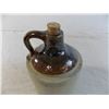 Image 2 : Stoneware Whiskey Jug - 7" tall, 4.5" round