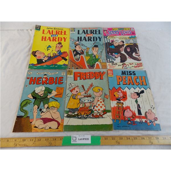 (6) 12c Dell + other comics - variety