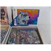 Image 4 : (2) Wolf puzzles, 1000 + 2000 pieces (1 owner, says complete)
