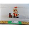 Image 1 : Wind Up Santa (Alps japan, 1958?) + christmas bell (india)