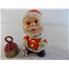 Image 3 : Wind Up Santa (Alps japan, 1958?) + christmas bell (india)