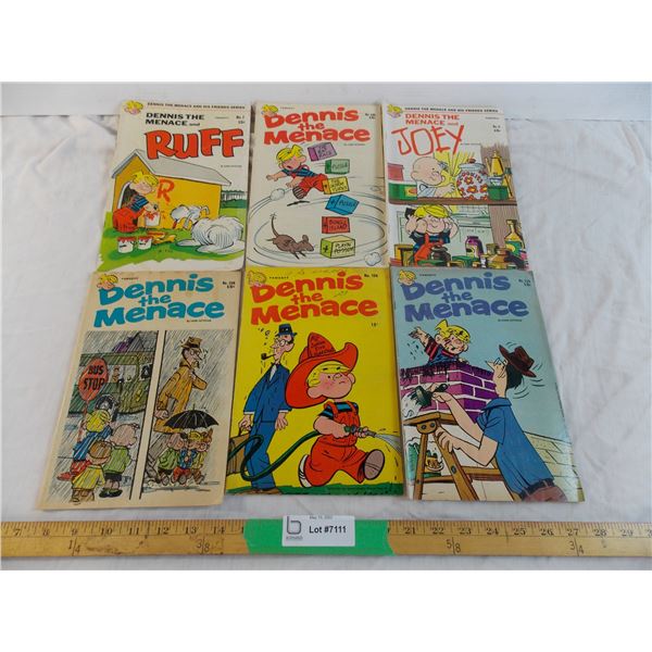 (6) Dennis the Menace + variety comics