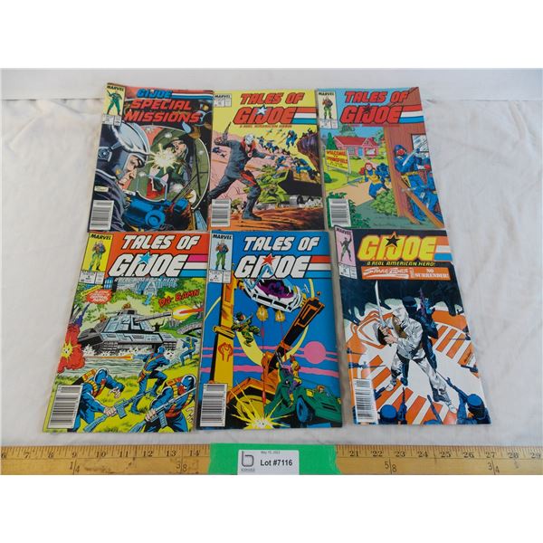 (6) Marvel comics - GI Joe