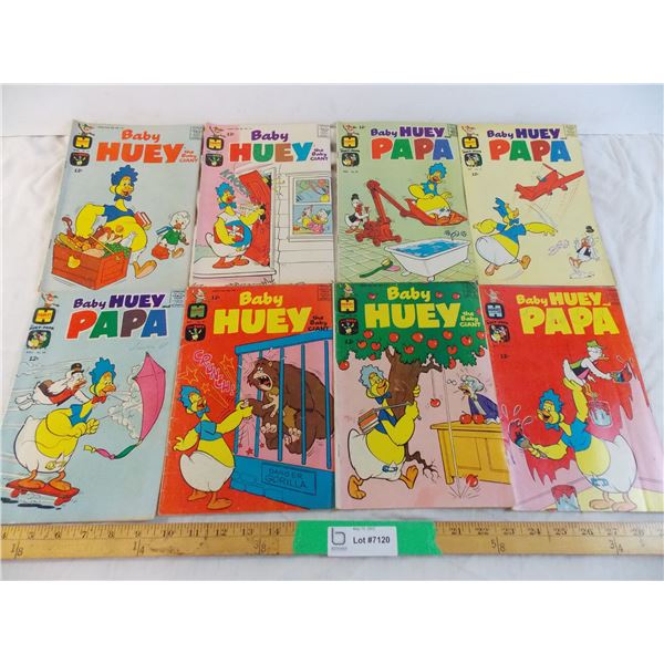 (8) Baby Huey 12 cent comics