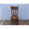 Image 1 : *Antique Wooden "portrait" chair