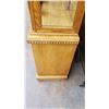 Image 13 : *Wood China Cabinet (2 piece) - working light, good condition - 64"Wx16.5"Dx77"T - Glass + Oak?