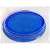 Image 3 : Blue Glass bowl - 14" long