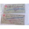 Image 3 : Cancelled Cheques - 1919-1926 (with stamps)