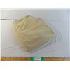 Image 1 : Witney wool blanket (pale yellow with stripes) 62x69