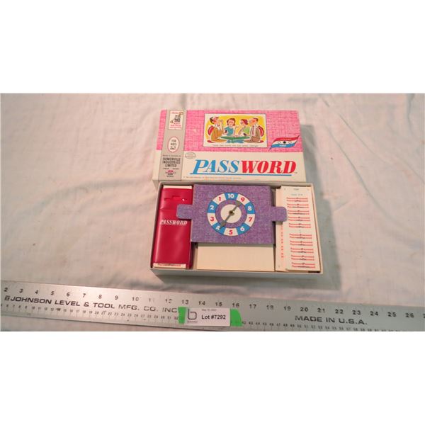 1963 game - password