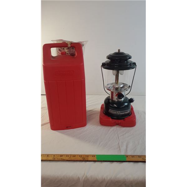 Coleman Lantern - appears new in case with unused fuel filter