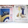 Image 2 : Maclean’s Magazines 1930’s-1940’s