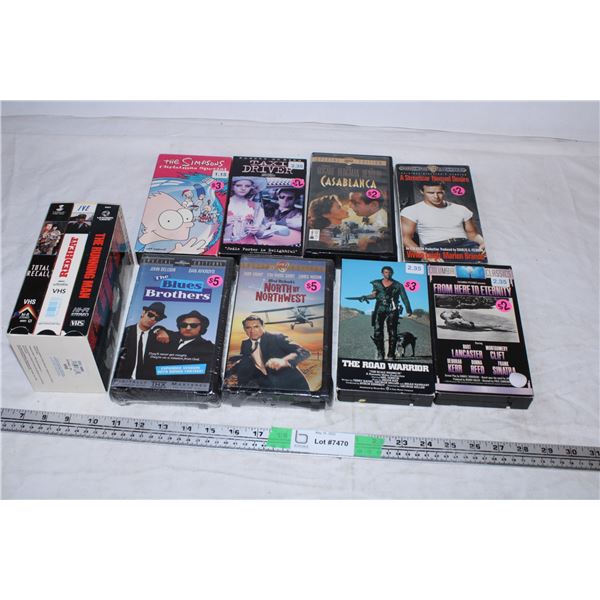 Various VHS Tapes