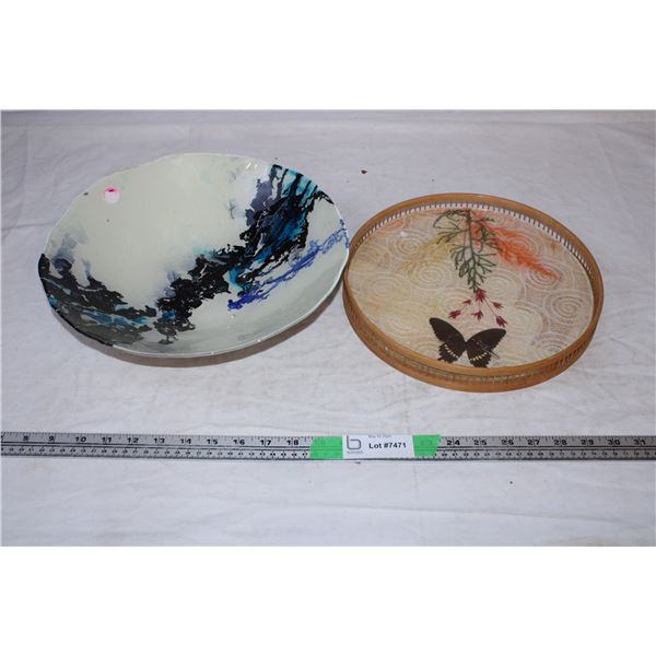 Decorative Bowl and Plate