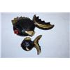 Image 3 : Wall Hanging Ceramic fish set (3)