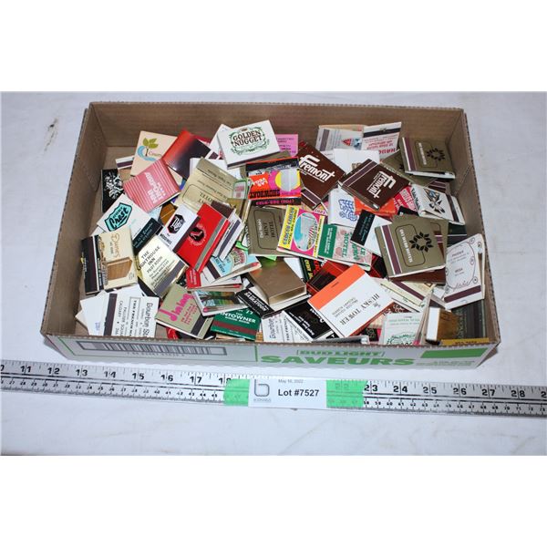 Box with various matches