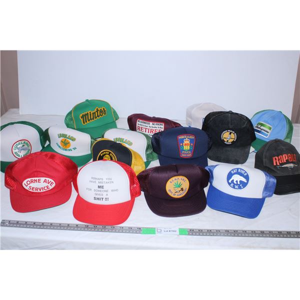 various hats