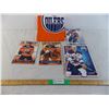 Image 1 : Edmonton Oilers T Shirt (XL) + (3) Oil Country program booklets +Smyth Advertisement sheet