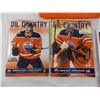 Image 3 : Edmonton Oilers T Shirt (XL) + (3) Oil Country program booklets +Smyth Advertisement sheet